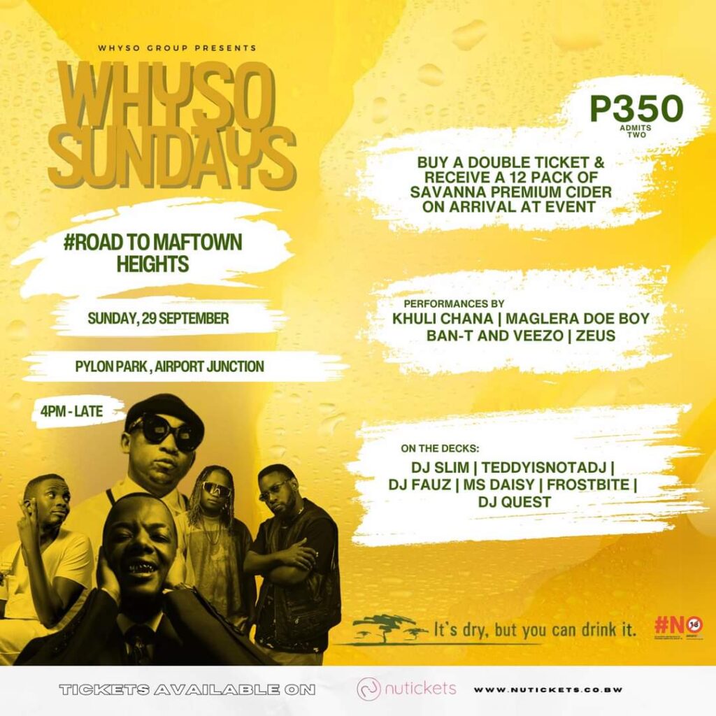 Get Ready for #WhysoSundays x #RoadToMaftownHeights!